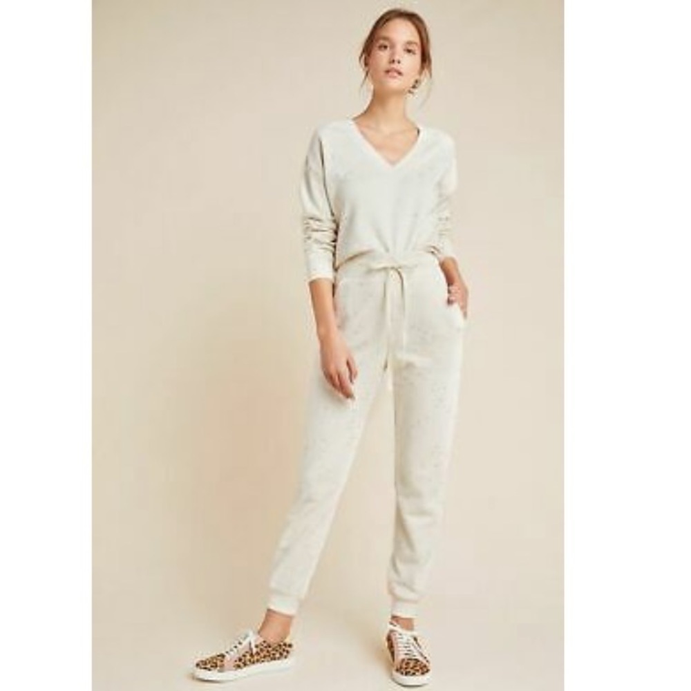 Anthropologie Mia V-Neck Pullover By David Lerner